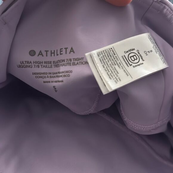 Athleta Ultra High Rise Elation 7/8 Tight Lavender Purple SP - Picture 9 of 9